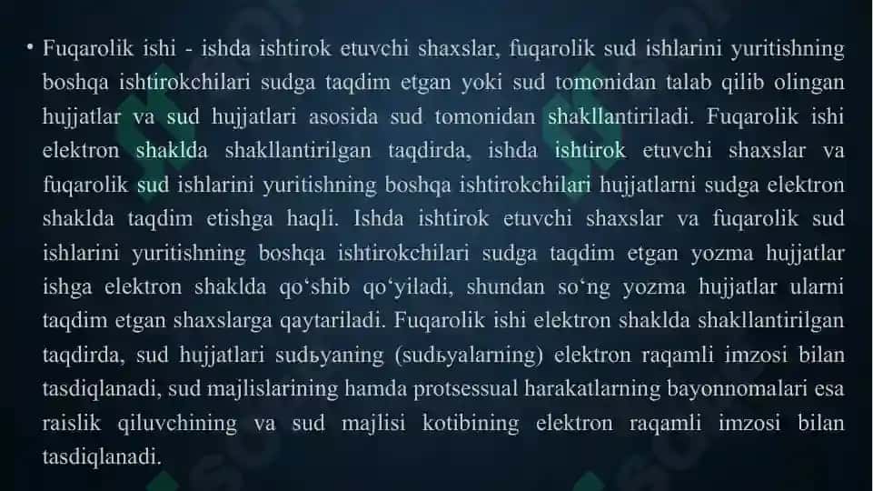 Fuqarolikishiniqo’zg’atish 4