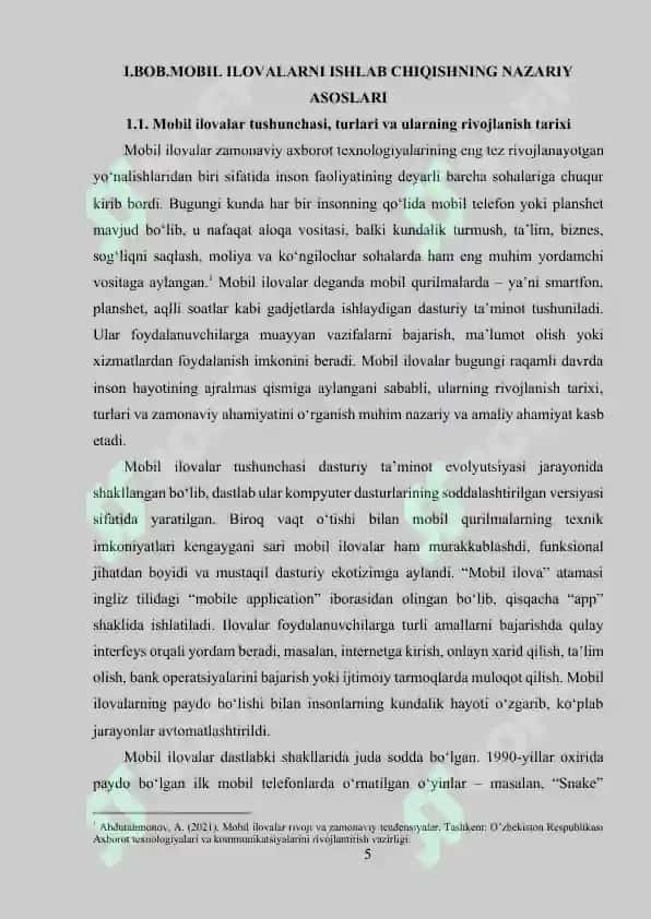 MOBIL ILOVALARNI ISHLAB CHIQISH VA ULARNING XUSUSIYATLARI 4