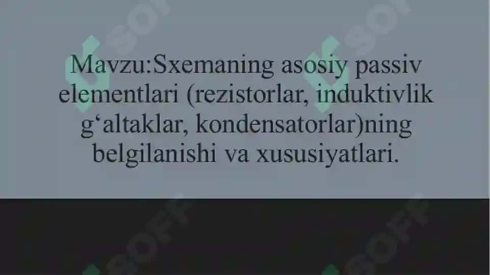 ELEKTRONIKAVA SXEMALAR FANIDAN 2