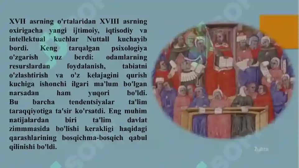 G’arb uyg'onish davri pedogogikasi 3