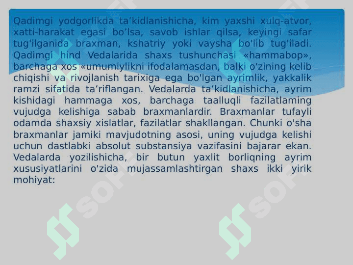 SHARQ PSIXOLOGIYASIDA SHAXS MUAMMOSI 6