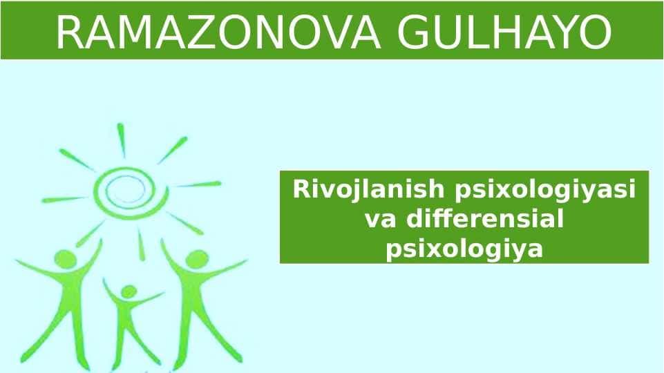 Yetuklik va keksalik davrining psixologik xususiyatlari 1