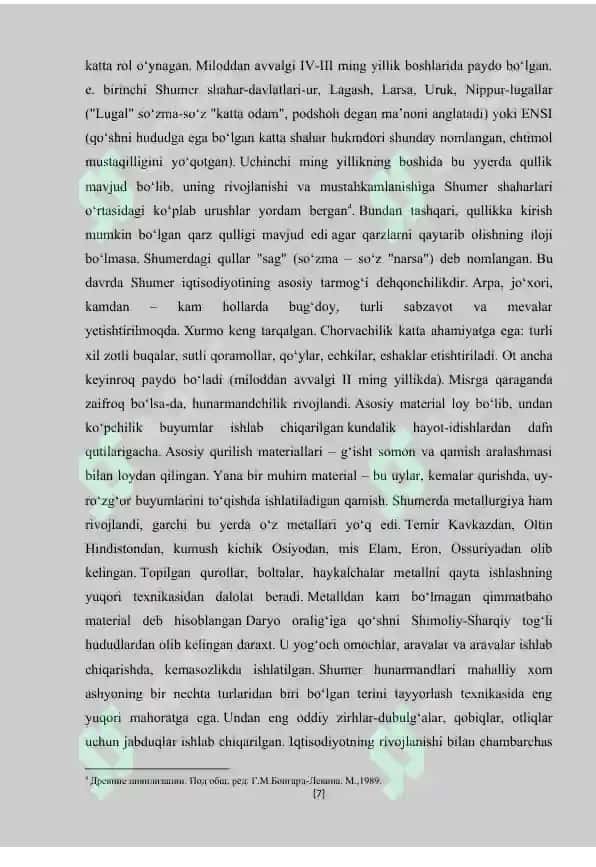 QADIMGI MESOPOTAMIYA MADANIYATI 7