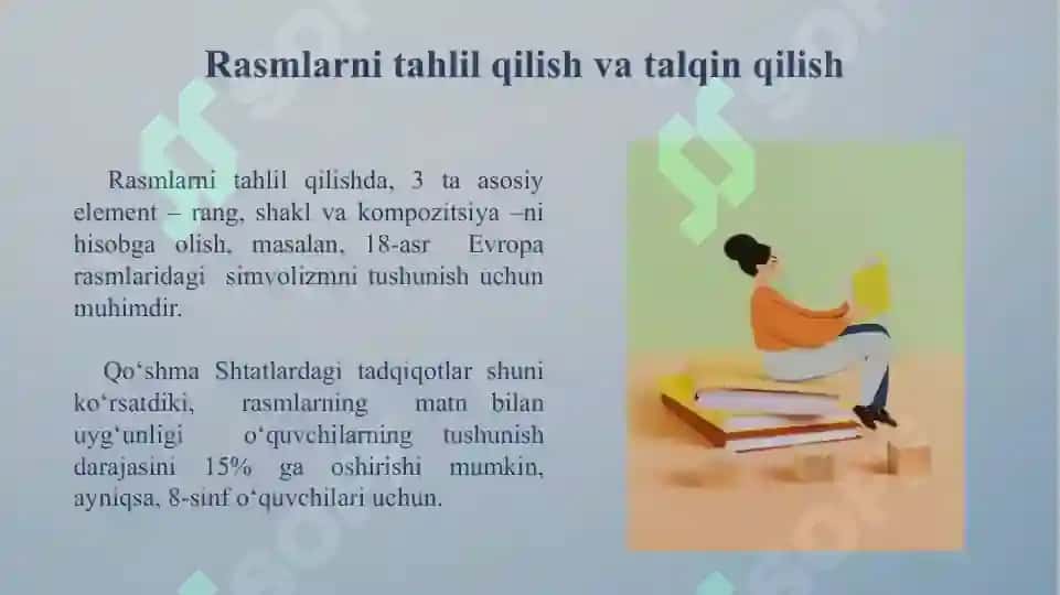 Darslikdagi rasmlarning didaktik ro‘li 4