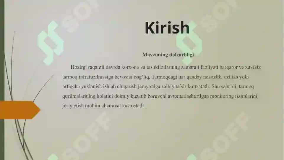 SNMP Protokoli yordamida tarmoqni monitoring qilish tizimini loyihalash va ishga tushirish 3