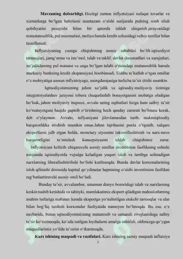 Keyns modelida pulga talab nazariyasi. 3