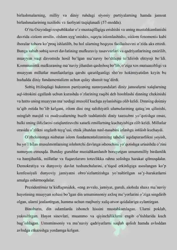 Dunyo hamjamiyatining ekstremizm va terrorizmga qarshi kurash tajribasi 4
