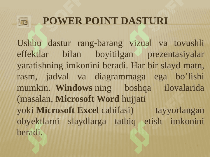 Amaliy dasturlar yordamida oʻquv materiallarni yaratish 3