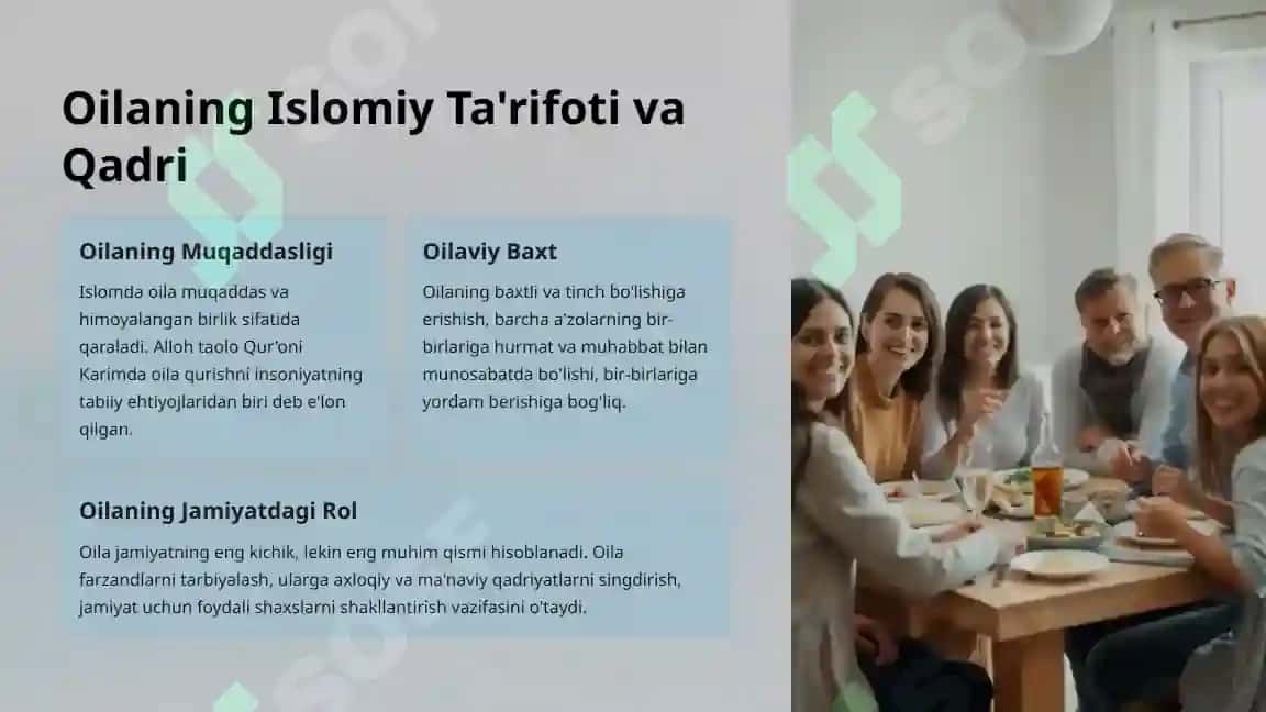 Diniy Ta'limotlarda Oila Masalalari 2