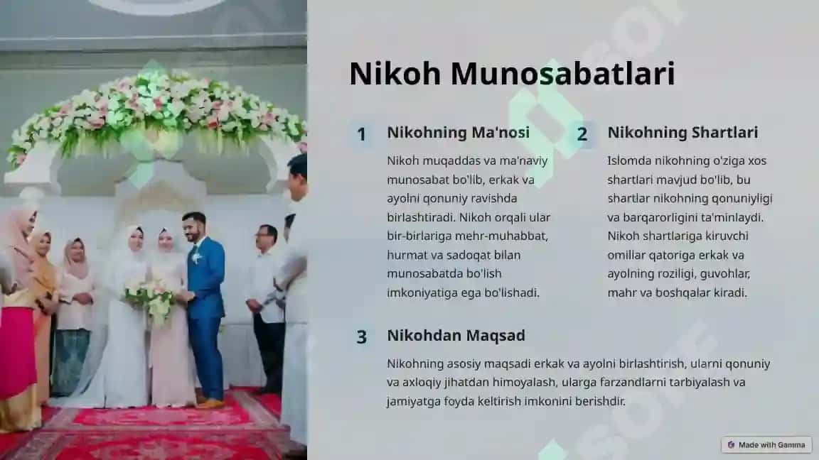 Diniy Ta'limotlarda Oila Masalalari 4
