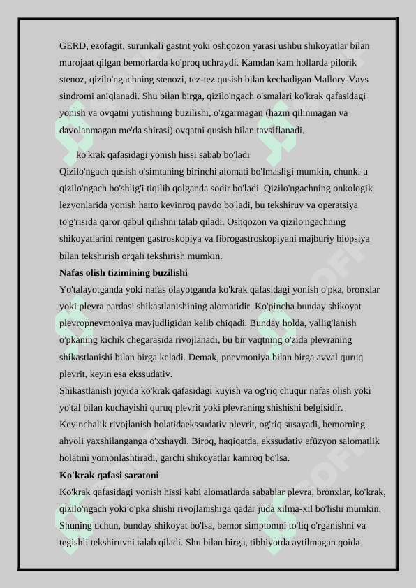 KO’KS ORALIG’I KASALLIKLARI 4