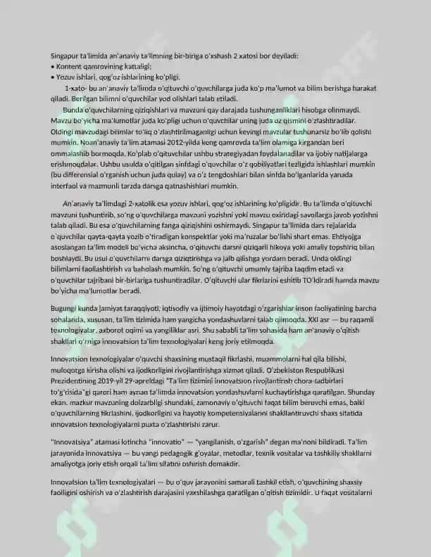 anʼanaviy va innovatsion taʼlim integratsiyasi 3