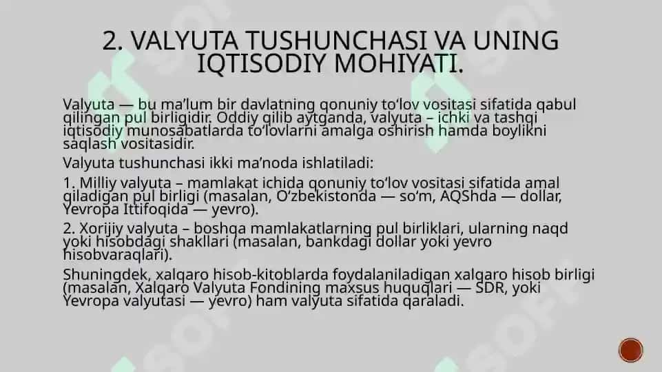 Valyuta operatsiyalari va ularning mohiyati 3