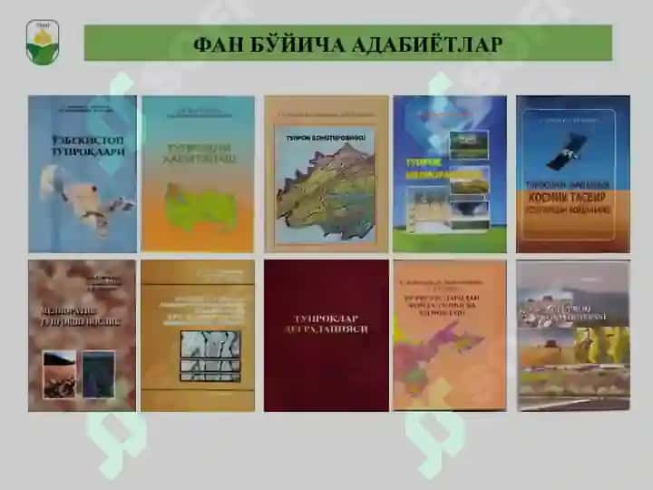 ТУПРОҚШУНОСЛИК ФАНИНИНГ РИВОЖЛАНИШ ТАРИХИ. ТУПРOҚ ПАЙДО БЎЛИШ ЖАРАЁН 6