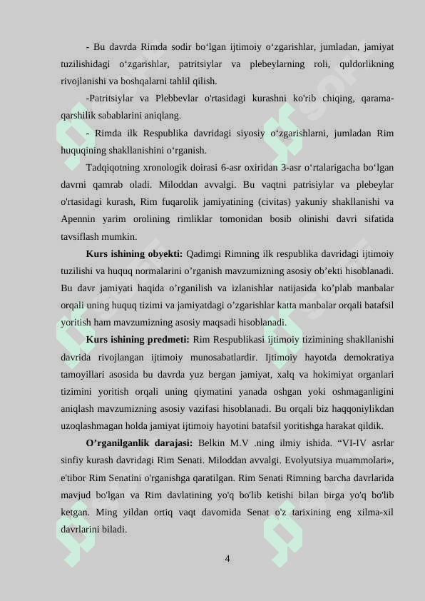 Ilk rim respublikasi. 4