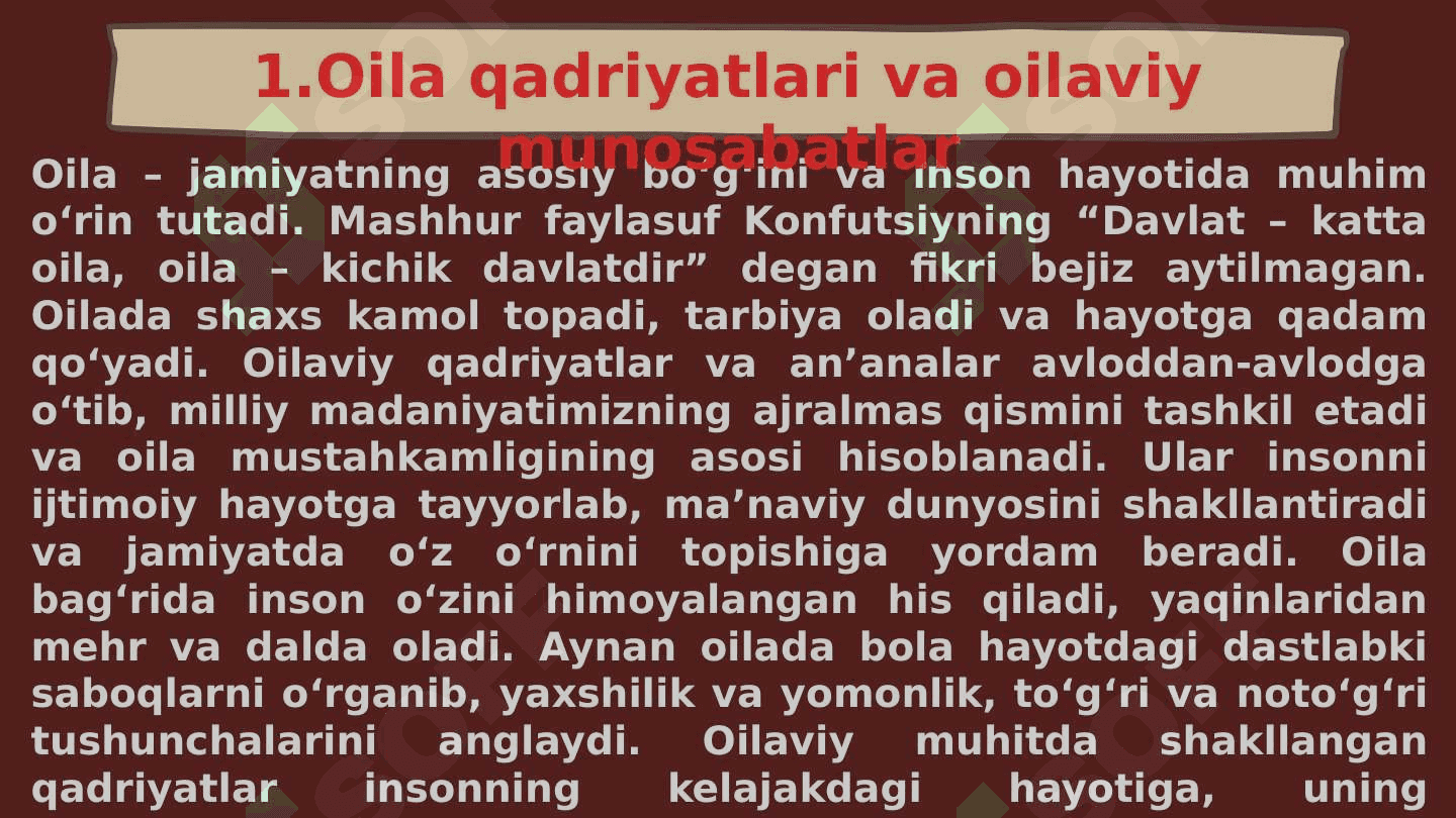 O‘zbekona  tarbiya  tamoyillari 2