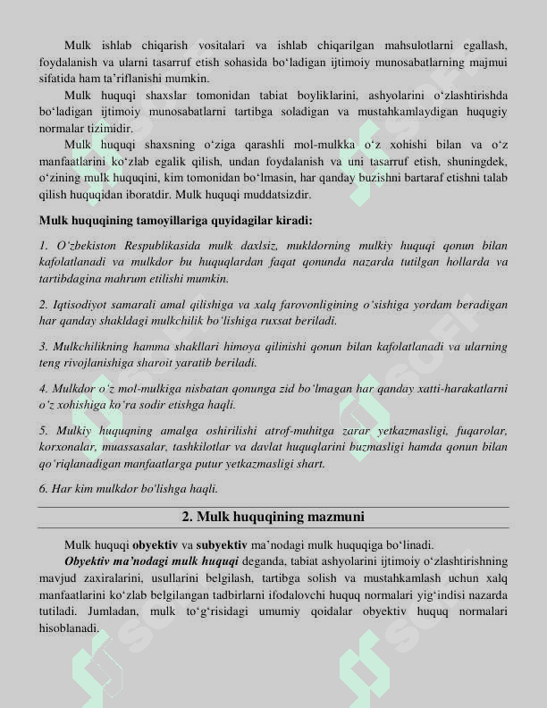 Mulk huquqi 3