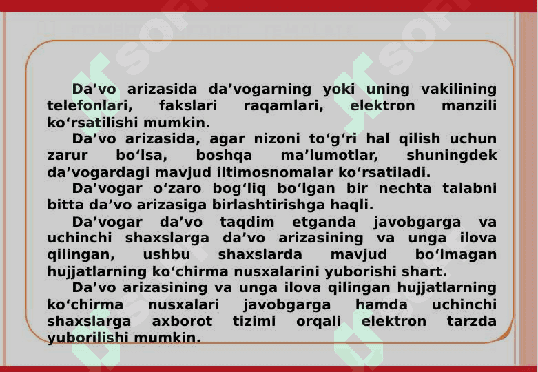 Sudda iqtisodiy ishlarni qoʻzgʻatish tayyorlash va koʻrish 24 4