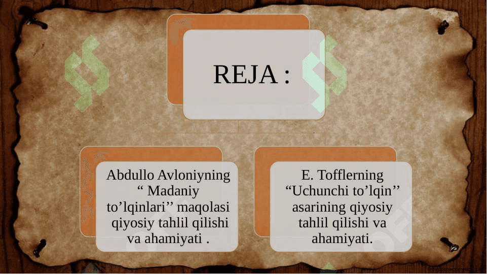 Avloniyning "Madaniyat to'lqunlari" maqolasi va E. Toflerning "Uchunchi to'lqin" asarini qiyosiy tahlil 2