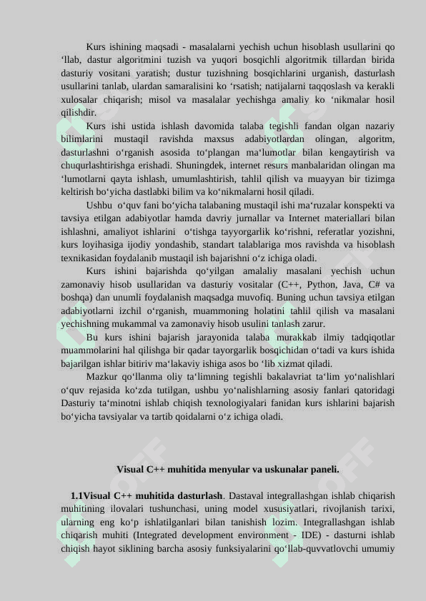 DASTURIY TA’MINOTNI ISHLAB CHIQISH TEXNOLOGIYALARI pptx 3