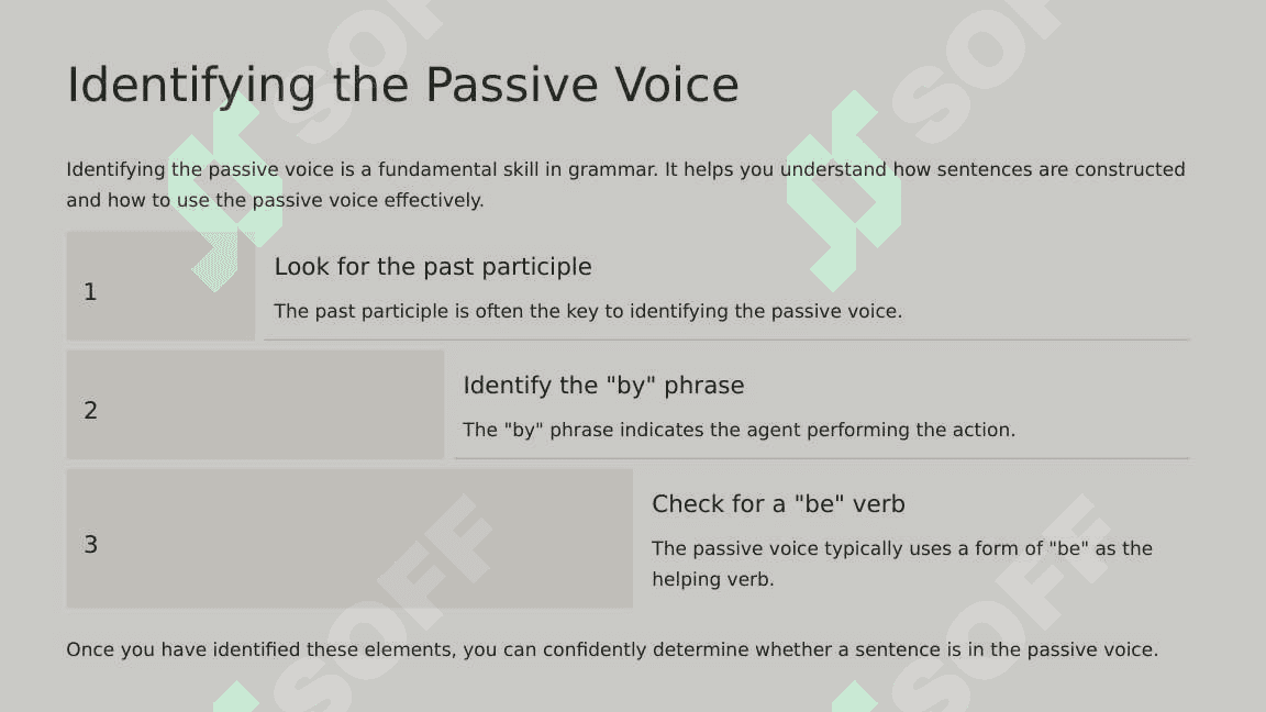 Passive Voice: When and Why to Use It 3