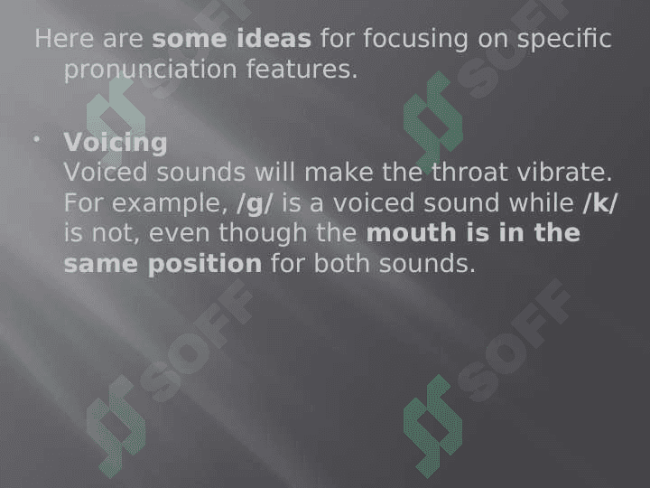 Teaching Pronunciation 7