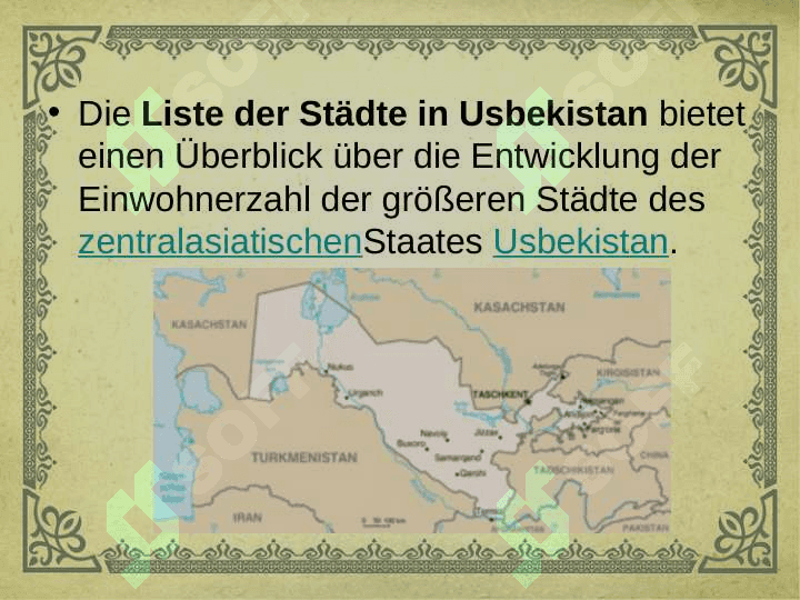 Die Industrie von Usbekistan 2