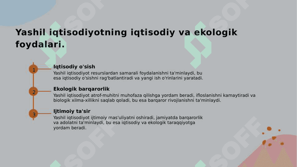 YASHIL  IQTISODIYOTNI RIVOJLANTIRISHNING YASHIL IQTISODIY  VA NO YASHIL IQTISODIY  MEXANIZMLARINI ISHLAB CHIQARISH 6