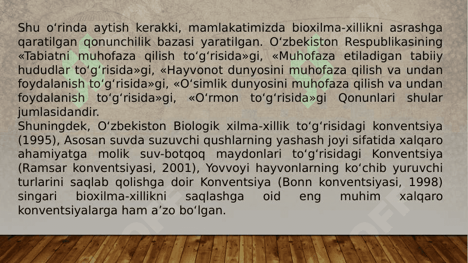 ATROF MUHIT MUHOFAZASI 4