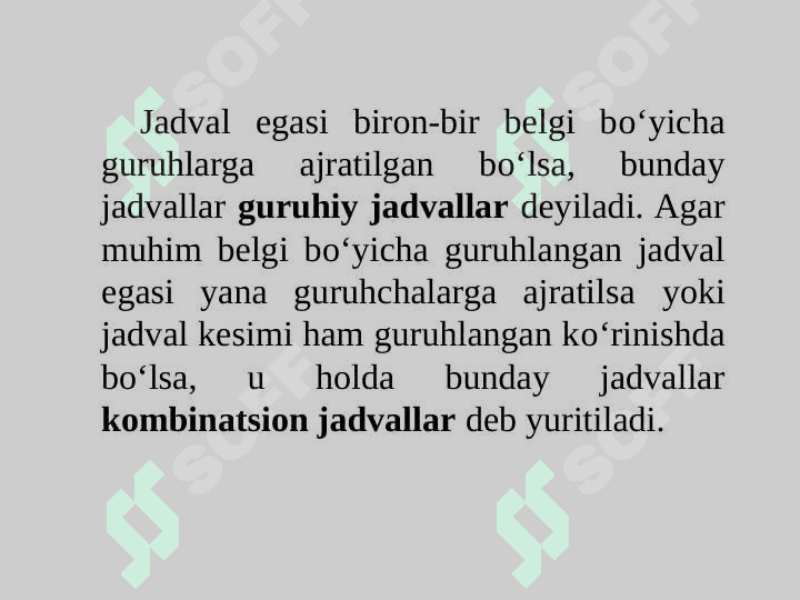 Statistik ma’lumotlarni jadvallar va grafiklarda tasvirlash 8