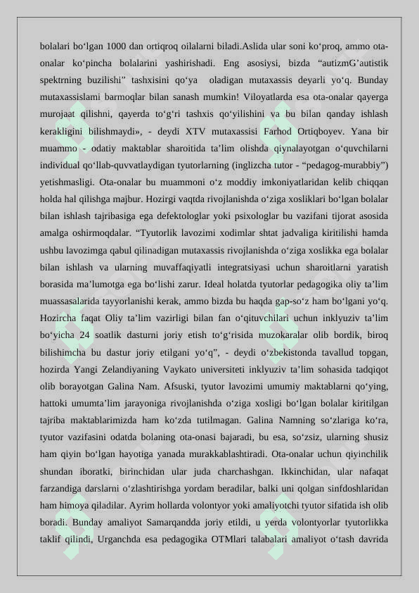 Aqliy zaiflik muammosini o'rganish tarixi 6