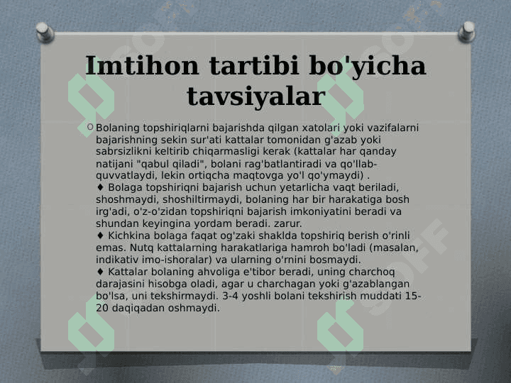 BОLALARNING TASHKILOTLARIDA PSIXОDIAGNOSTIK ISHLARNI TASHKIL ETISH 6