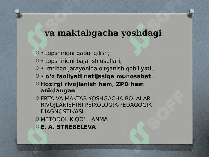 BОLALARNING TASHKILOTLARIDA PSIXОDIAGNOSTIK ISHLARNI TASHKIL ETISH 5