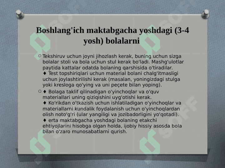 BОLALARNING TASHKILOTLARIDA PSIXОDIAGNOSTIK ISHLARNI TASHKIL ETISH 8