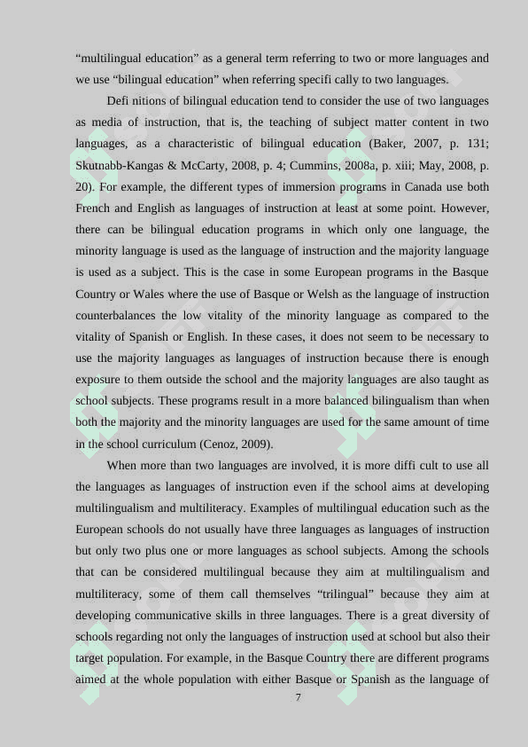 Teaching Foreign Language Writing in Multilingual Primary School Classrooms 7