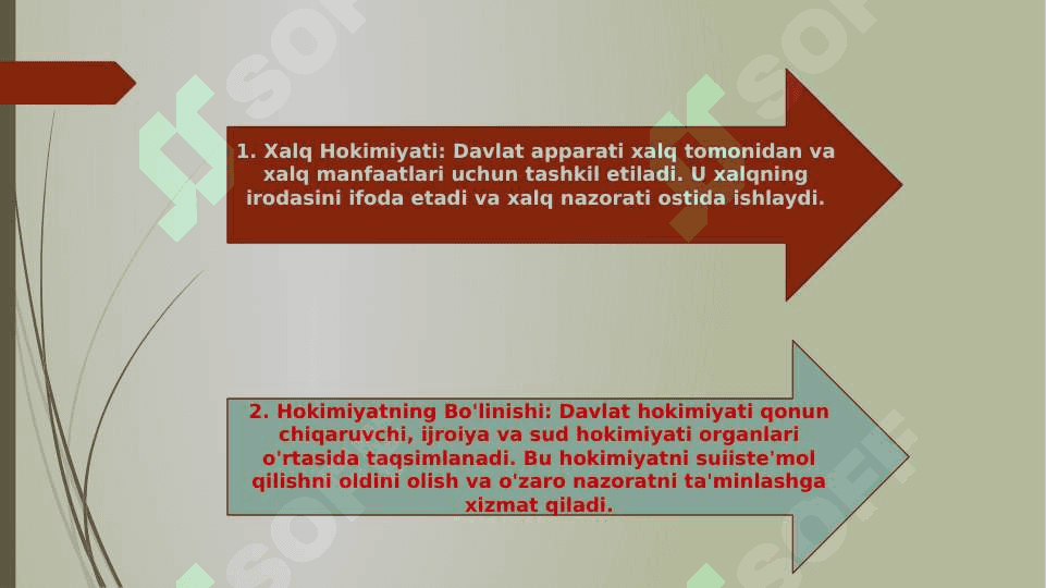 Davlat apparatini tashkil etish va faoliyatini  amalga oshirish tamoyillari. Davlat funksiyalari tushunchasi 4