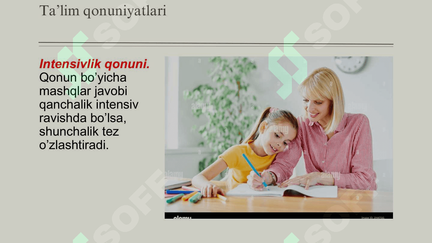 Taʼlim qonuniyatlari 6