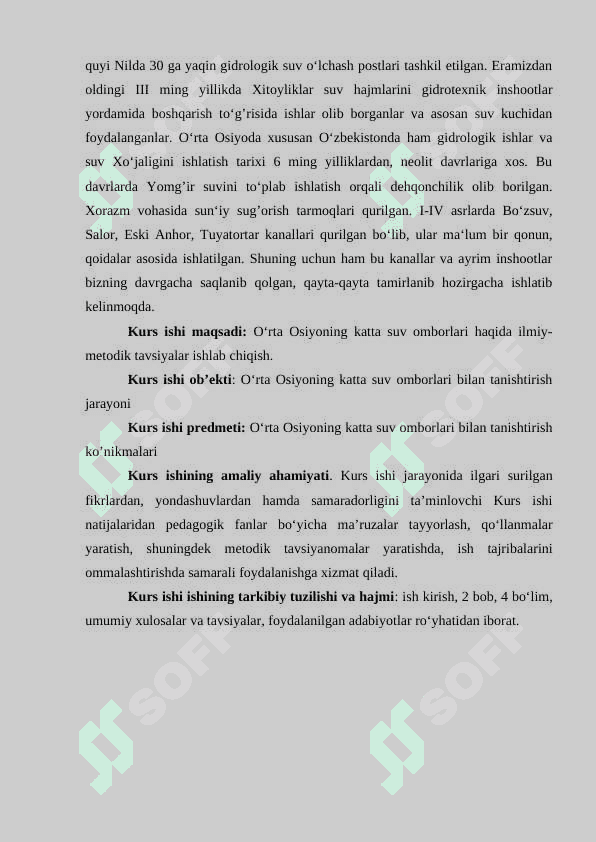 O'rta Osiyo katta suv omborlari 3