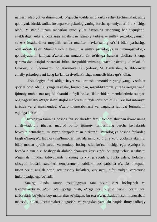 Psixologiya fanining predmeti maqsadi va v. 5