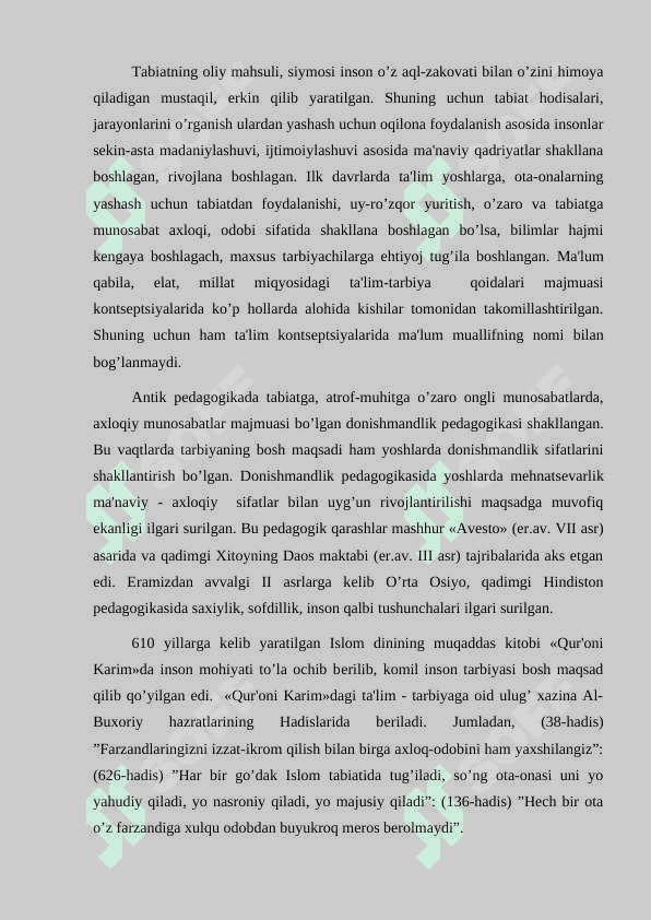 Sharq mutafakkirlarining ta'lim metodlari haqidagi fikrlari 2
