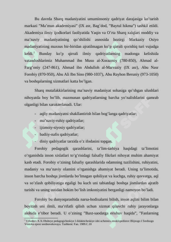 Sharq mutafakkirlarining ta'lim metodlari haqidagi fikrlari 4