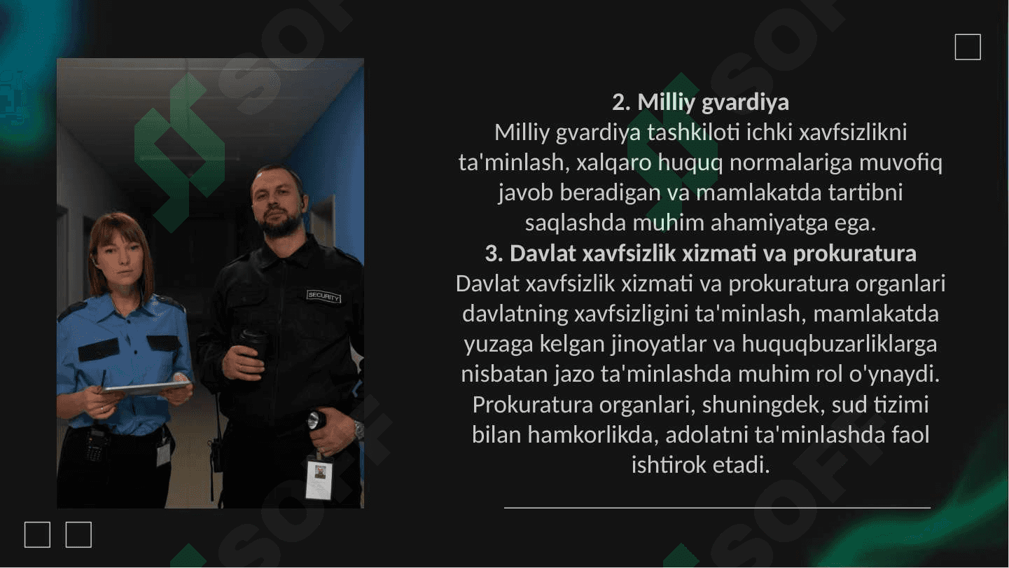 Huquq tartibot organlari va sud tizimidagi o`zgarishlar 4