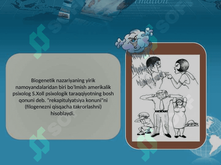 CHЕT EL PSIХОLОGIYASIDA SHAXS NAZARIYALARI. 8
