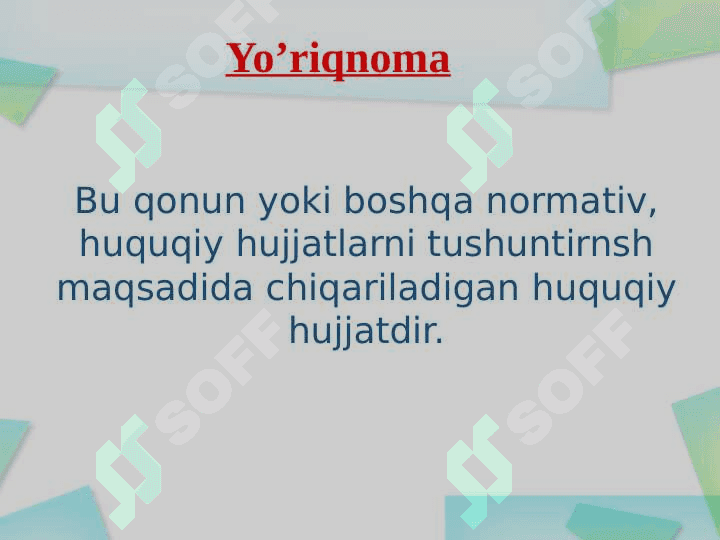 Tashkiliy hujjatlar  va ularni  rasmiylashtirish 7