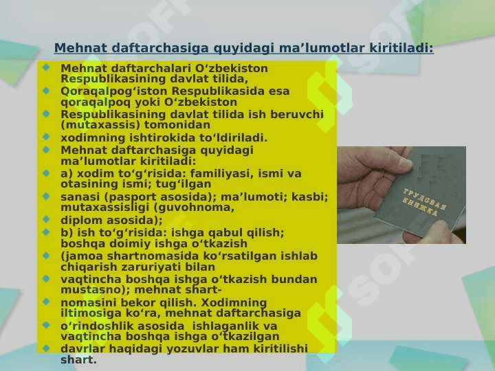 Xodimlar faoliyati doir hujjatlar 24 6