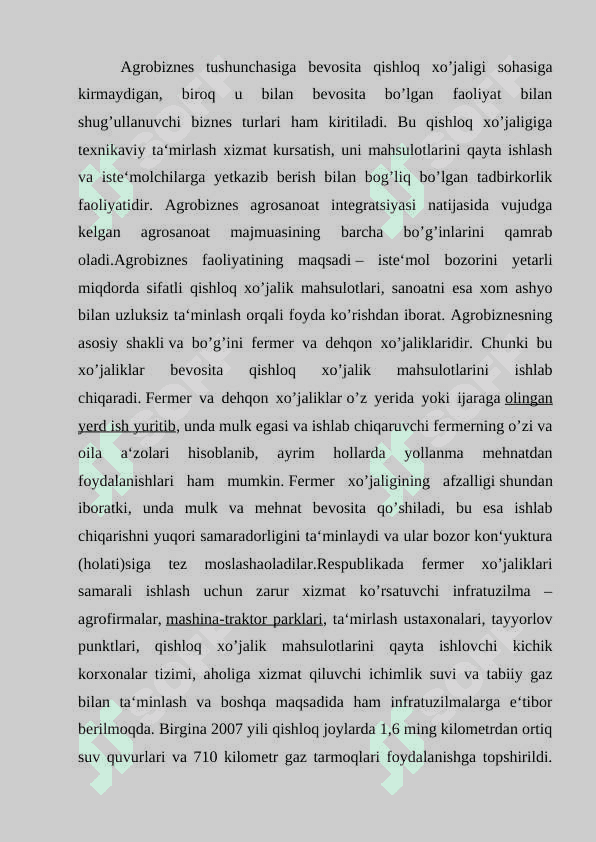 Agrar  munosabatlar va agrobiznes 2