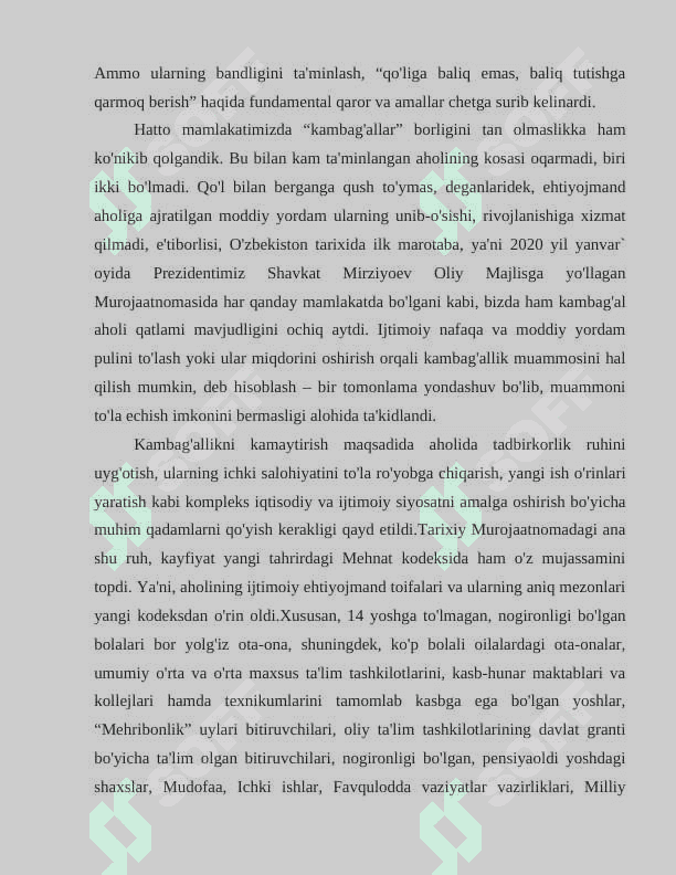 O‘ZBEKISTON RESPUBLIKASI MEHNAT KODEKSI 4