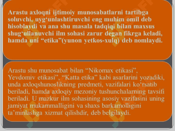 Etika fanining asosiy muammolari 3