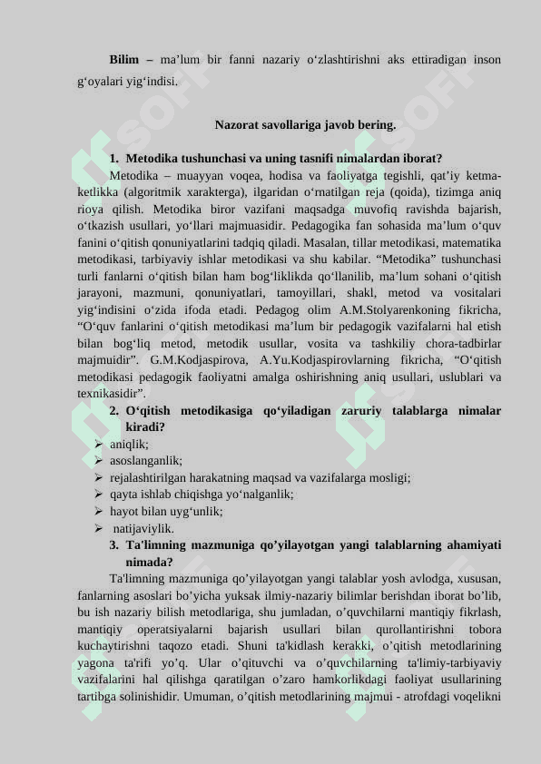 Pedagogik adabiyot lug’atlar mavzusi atamalar izohi 2