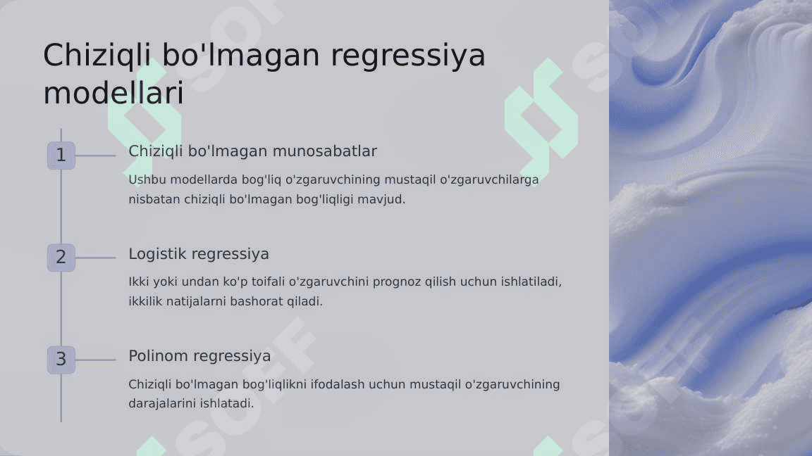Prognozlashda ekonomеtrik modеllashtirish usullari 4